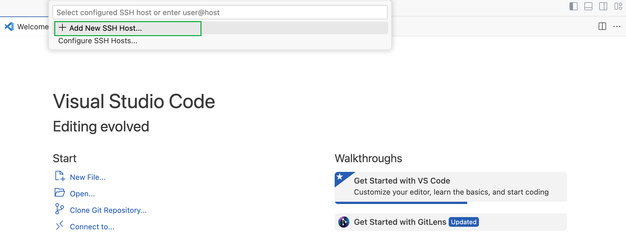develop training vscode login 8